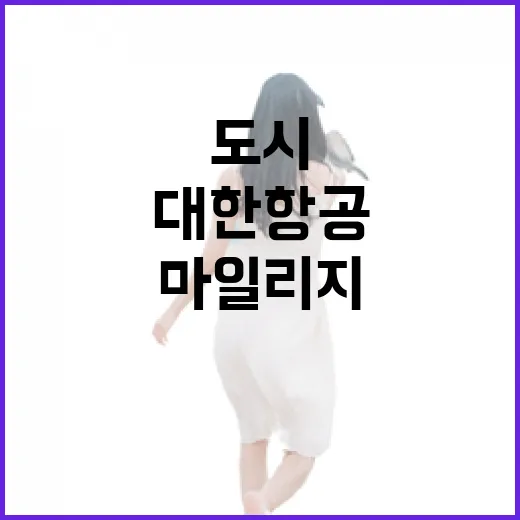 대한항공마일리지로 유명 도시 말고 조용한 동네를 골라봤더니 - 요약