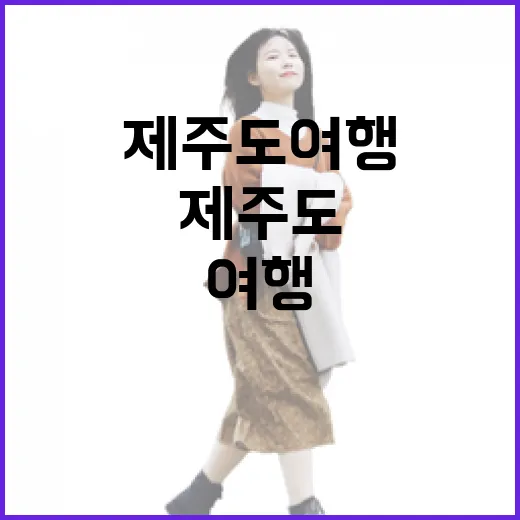 제주도여행, 유명한 곳을 비켜 걸어봤더니 남은 장면들 - 요약