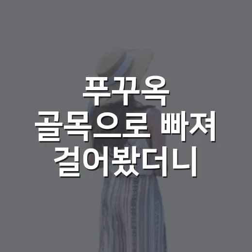 푸꾸옥 골목으로 빠져 걸어봤더니, 리조트 밖 섬의 시간이 보였다 - 요약