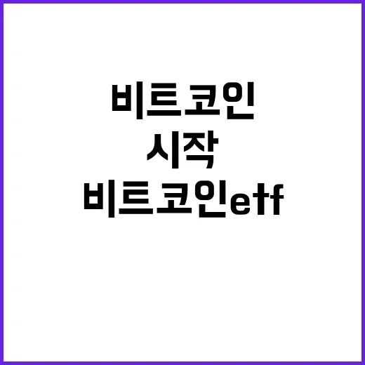 비트코인ETF 시작하려면 이렇게 확인하세요 - 요약
