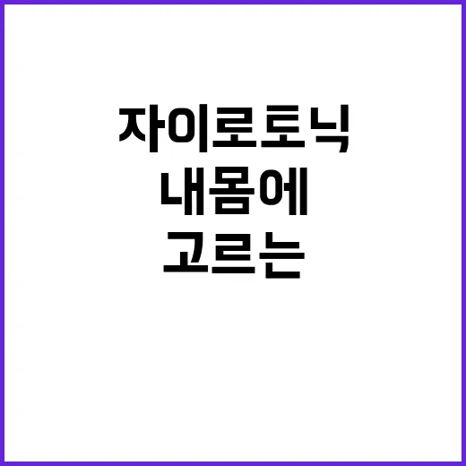 초보자를 위한 자이로토닉 시작하는 방법, 내 몸에 맞게 고르는 기준 - 요약