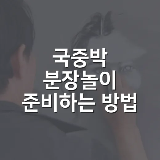 국중박 분장놀이 준비하는 방법, 유물 고르기부터 현장 동선까지 - 요약
