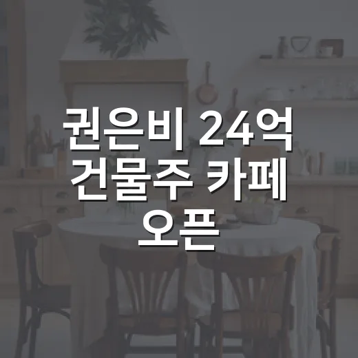 권은비 24억 건물주 카페 오픈, 궁금한 점만 빠르게 확인하는 방법 - 요약