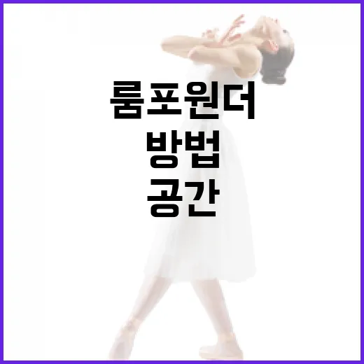 룸포원더를 통해 공간을 특별하게 꾸미는 방법 - 요약