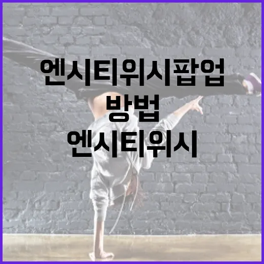 엔시티위시 팝업을 즐기는 방법 - 요약