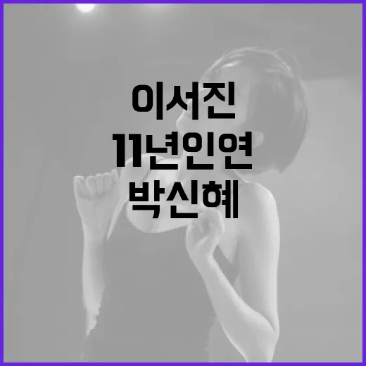 이서진과 11년 인연의 박신혜를 케어하는 방법 - 요약