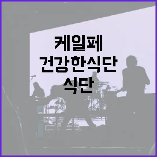 케일페를 활용한 건강한 식단 구성 방법 - 요약