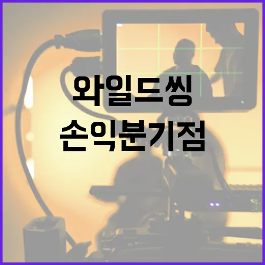 와일드씽의 손익분기점, 쉽게 이해하기 - 요약
