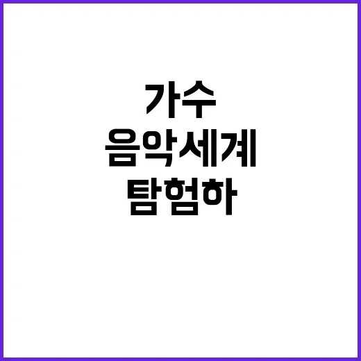 가수 정훈희의 음악 세계를 탐험하는 방법 - 요약