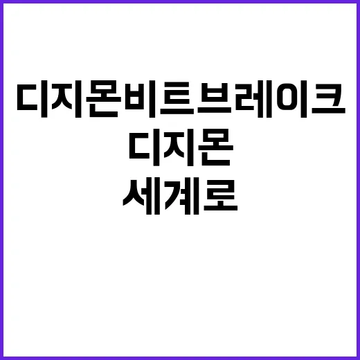 디지몬 비트브레이크 35화: 흥미진진한 세계로의 초대 - 요약