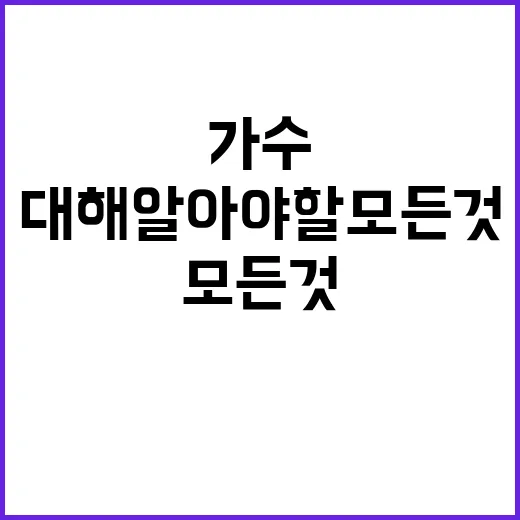 가수옥희에 대해 알아야 할 모든 것 - 요약