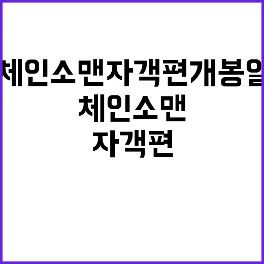 체인소맨 자객편 개봉일, 놓치지 말자! - 요약