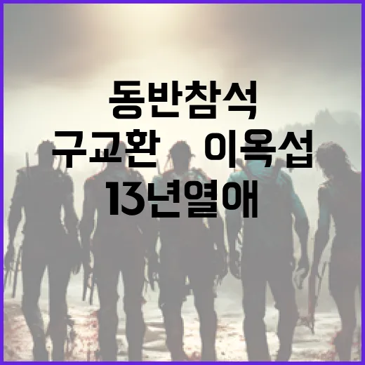 구교환♥이옥섭 13년 열애 동반참석 이슈를 자연스럽게 보는 방법 - 요약