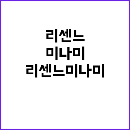 리센느 미나미 국적 헷갈릴 때 확인하는 방법 - 요약