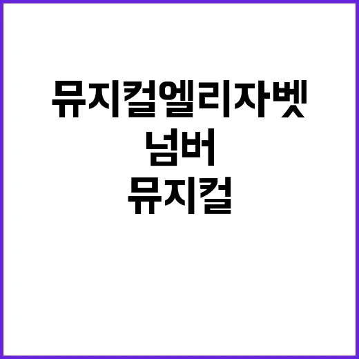 뮤지컬 엘리자벳 처음 보러 가는 방법: 넘버부터 좌석까지 편하게 준비하기 - 요약