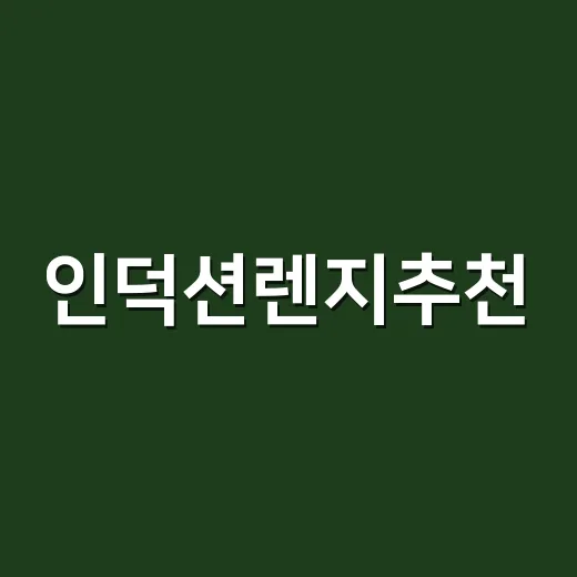 인덕션렌지추천, 우리 집 주방에 맞게 고르는 방법 - 요약