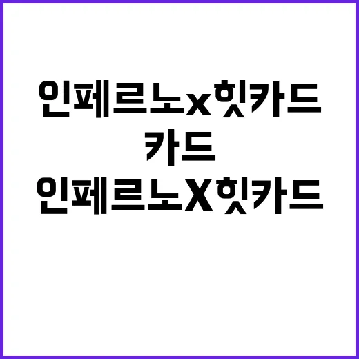 인페르노x 힛카드를 활용하는 방법 - 요약