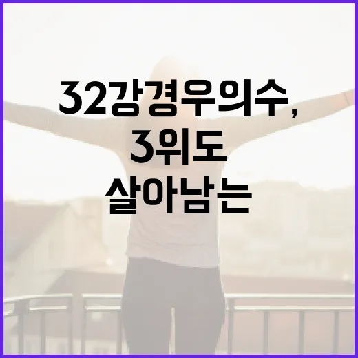 한국 32강 경우의 수, 직접 계산해봤더니 3위도 꽤 살아남는 구조였다 - 요약