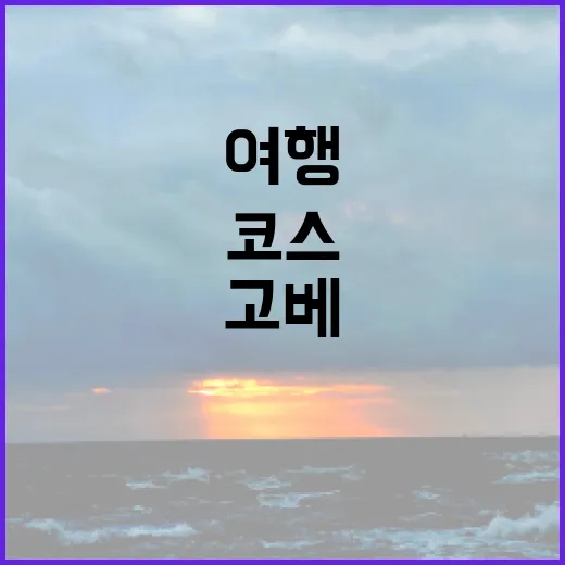 고베 여행을 하루 코스로 직접 걸어봤더니, 생각보다 동선이 중요했다 - 요약