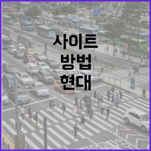 현대중고차사이트에서 인증중고차 고르고 하이패스까지 확인하는 방법 - 요약