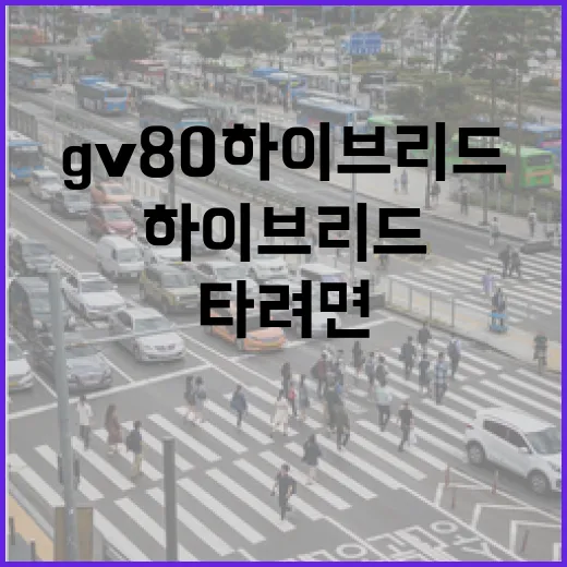 GV80하이브리드 타려면 하이패스·주차 할인부터 이렇게 확인하는 방법 - 요약