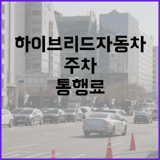 하이브리드자동차로 통행료와 주차요금 아끼려면 이렇게 확인하세요 - 요약