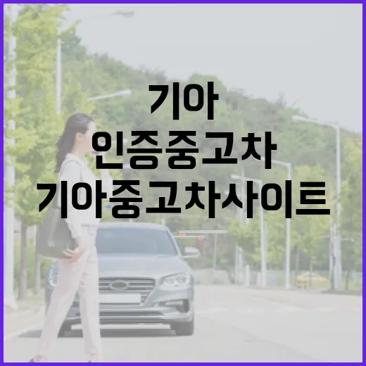 기아중고차사이트에서 인증중고차 고르는 방법, 하이패스와 이전비까지 같이 보는 법 - 요약