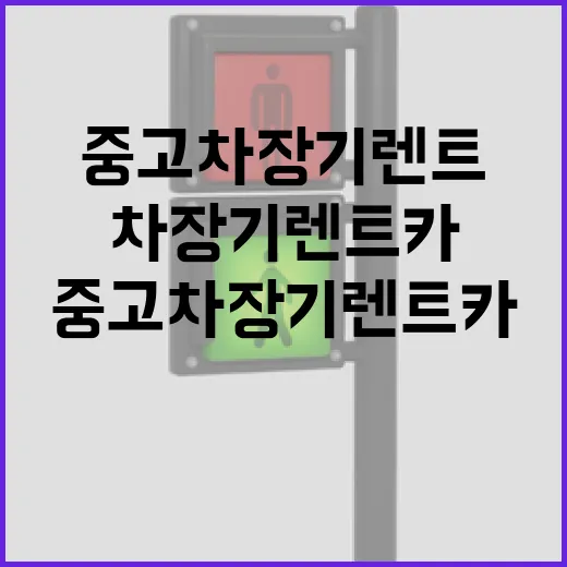 중고차장기렌트카 이용하는 방법, 통행료와 유지비까지 같이 계산하기 - 요약