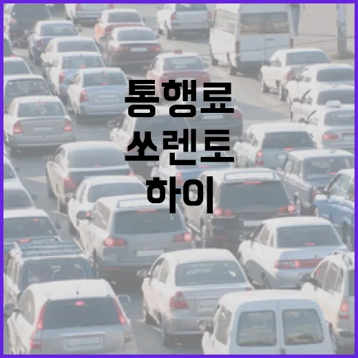 쏘렌토6인승 고르려면 통행료·하이패스·좌석까지 이렇게 확인하세요 - 요약