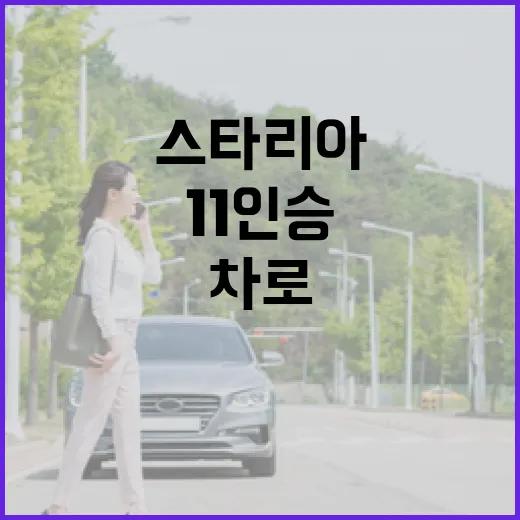 스타리아11인승 고속도로 요금과 버스전용차로 타려면 이렇게 - 요약