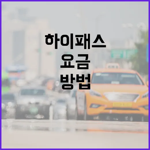 BMWX1 하이패스 등록하고 고속도로 요금 놓치지 않는 방법 - 요약
