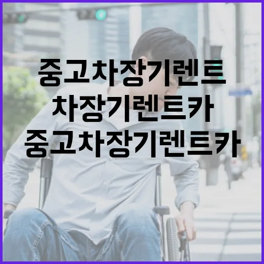 중고차장기렌트카 이용하려면 이렇게 따져보면 됩니다 - 요약
