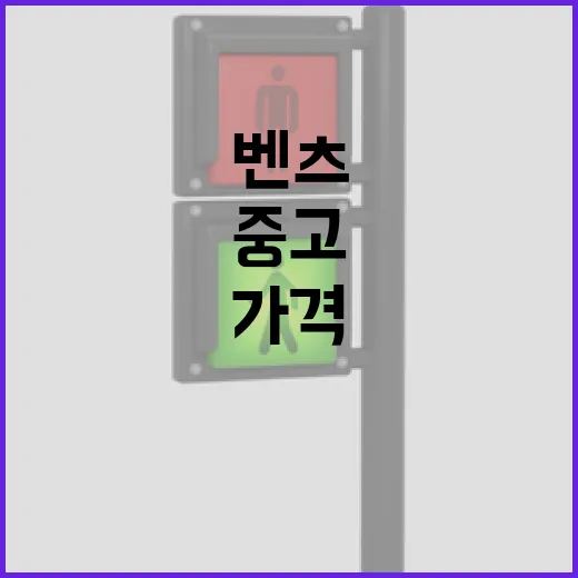 벤츠중고차가격 확인하는 방법, 예산 잡을 때 이렇게 보면 덜 흔들립니다 - 요약