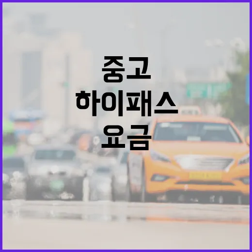중고렌트카 고를 때 요금·보험·하이패스까지 확인하는 방법 - 요약