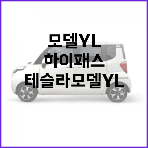 테슬라 모델 YL 타려면 이렇게 준비하기: 하이패스, 충전요금, 가족 이동 체크포인트 - 요약