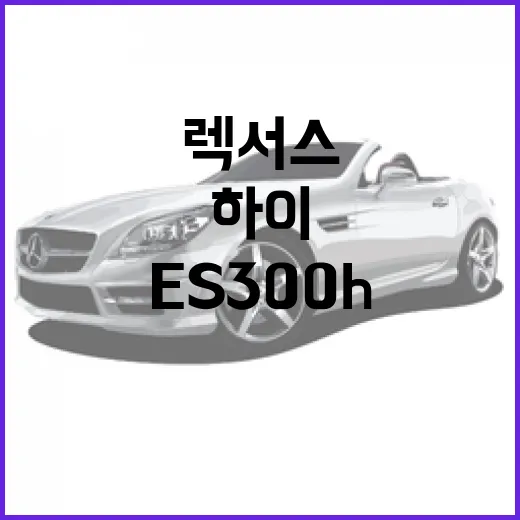 렉서스 ES300h로 하이패스·주차·통행료 챙기는 방법 - 요약