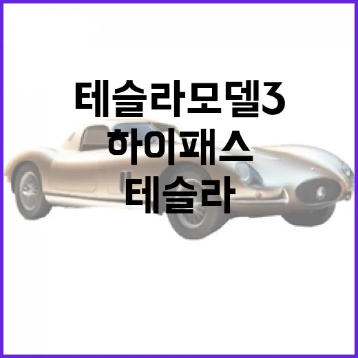 테슬라 모델3로 하이패스·충전·주차비 아끼려면 이렇게 챙기세요 - 요약