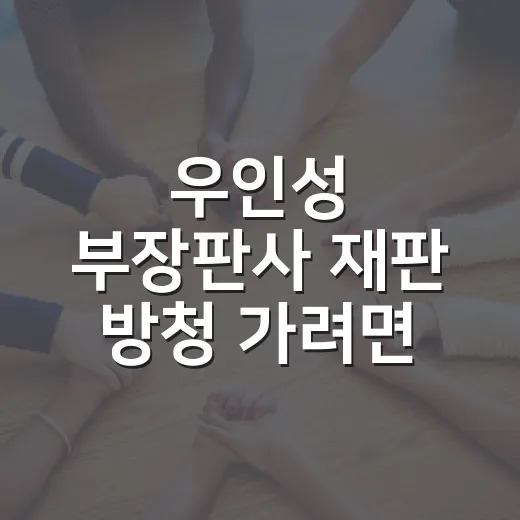우인성 부장판사 재판 방청 가려면 이렇게 움직이면 됩니다 - 요약
