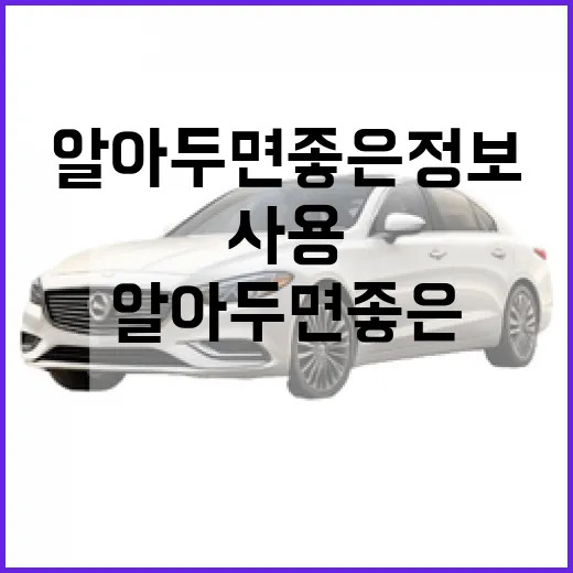 GV90: 알아두면 좋은 정보와 사용 팁 - 요약