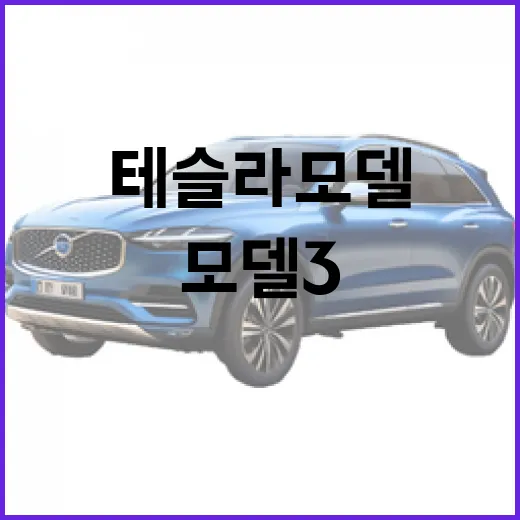 테슬라 모델3, 선택하기 전에 알아야 할 것들 - 요약