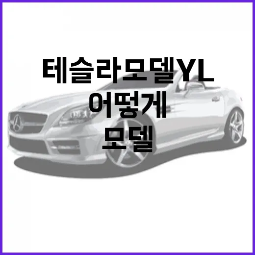 테슬라 모델 YL, 일상에서 어떻게 활용할까? - 요약