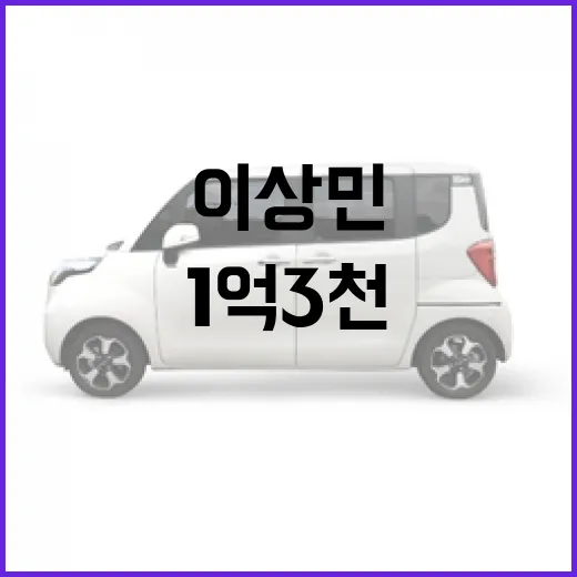이상민이 선택한 1억3천 SUV, 당신도 고려해볼까요? - 요약