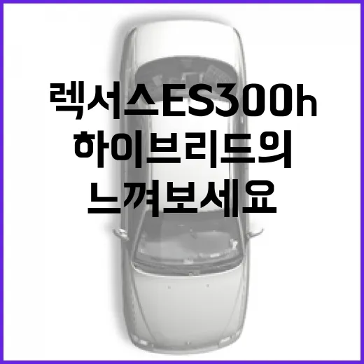 렉서스 ES300h: 하이브리드의 매력을 느껴보세요! - 요약