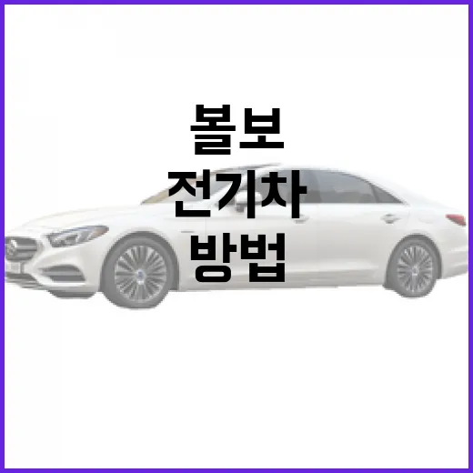 볼보 전기차 선택하는 방법, 친환경 시대의 동반자 - 요약