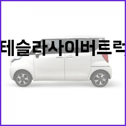 테슬라 사이버트럭 FSD 선택지, 당신의 선택은? - 요약