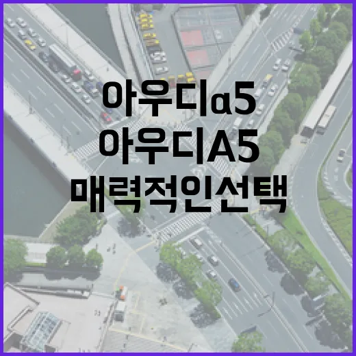아우디 A5, 매력적인 선택이 되려면 이렇게! - 요약