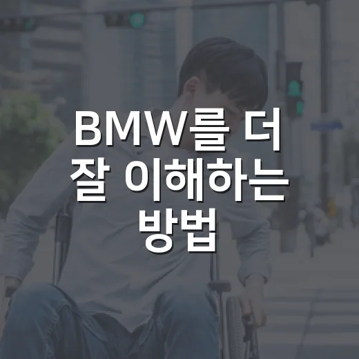 BMW를 더 잘 이해하는 방법 - 요약
