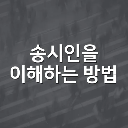 송시인을 이해하는 방법: 작품 속에서 길을 찾다 - 요약