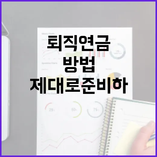 퇴직연금 제대로 준비하는 방법 - 요약