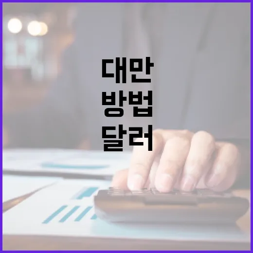 대만달러를 쉽게 이해하고 활용하는 방법 - 요약
